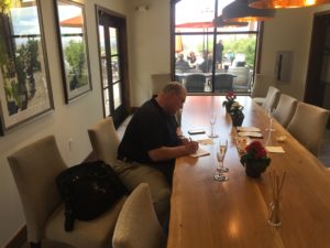 Sam Signs Up for Gloria Ferrer Wine Club